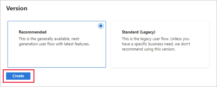 Criar página de fluxo de usuário no portal do Azure com propriedades realçadas