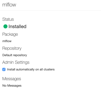 Instalar a biblioteca de cluster
