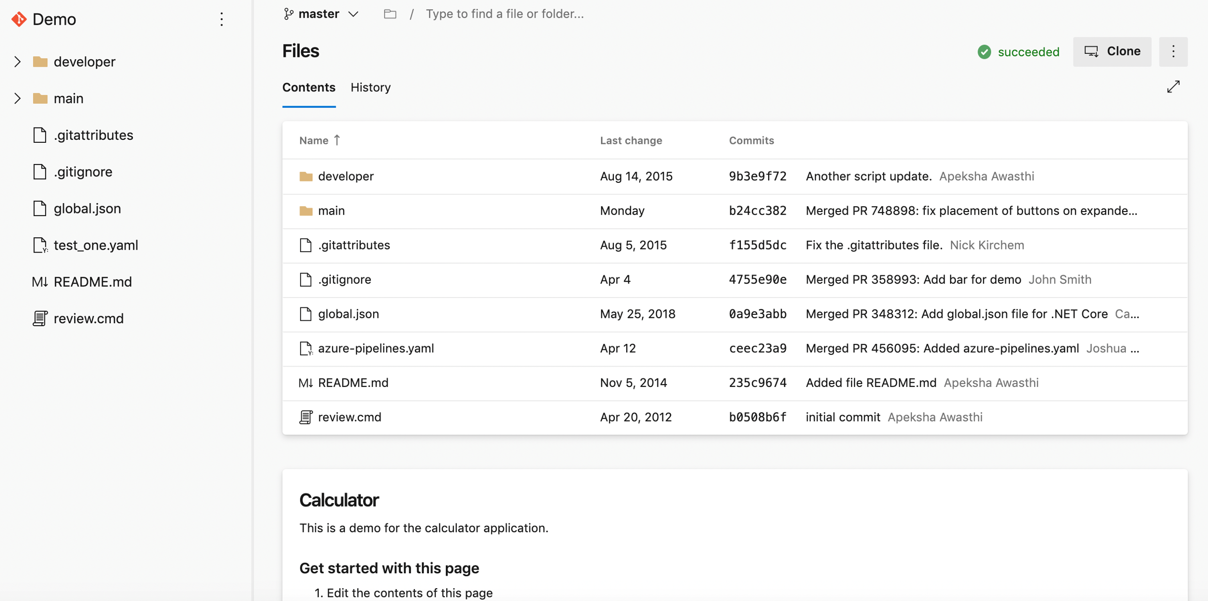 Captura de tela das páginas de destino de conversão da plataforma web.