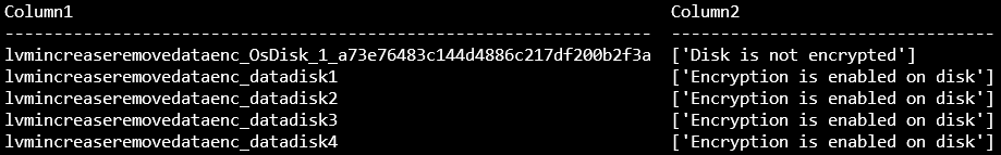 Configurações de criptografia de dados