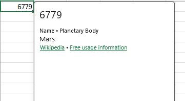 Tipo de dados card a mostrar a atribuição para a Wikipédia.
