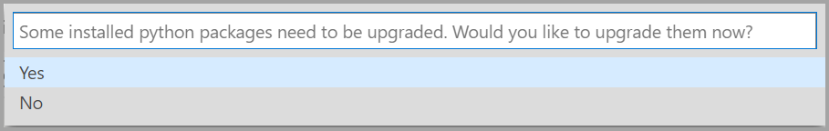 Captura de tela do resultado – Sim.