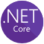 Esta imagem mostra o logótipo ASP.NET Core