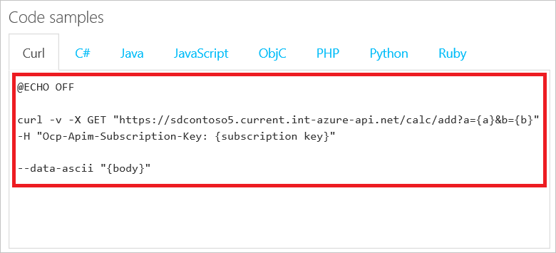 Modelos do Portal do Desenvolvedor Exemplos de código