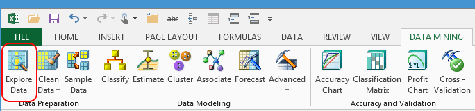Assistente Explorar Dados