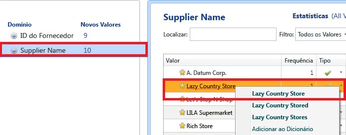Nome correto do fornecedor - Lazy Country Store