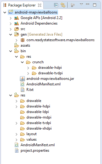 Exemplo de projeto de biblioteca no Eclipse