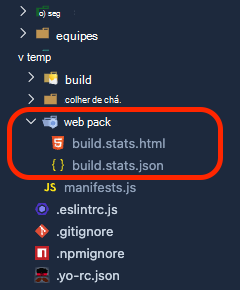 Webpack Bundle Analyzer report and stats files