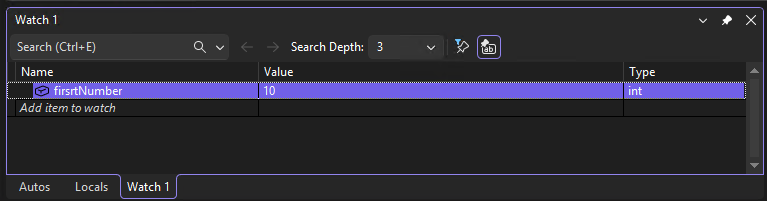 Captura de ecrã que mostra a janela do relógio.