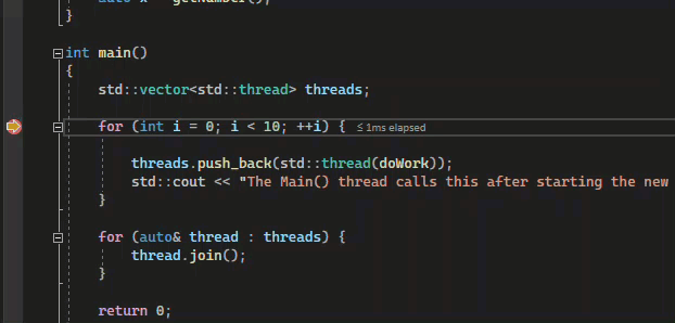 Animação que mostra como mover o apontador.