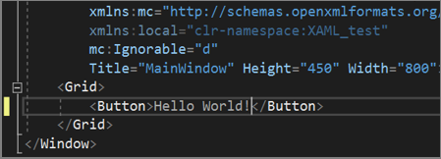 Editor de código com edição com barra amarela