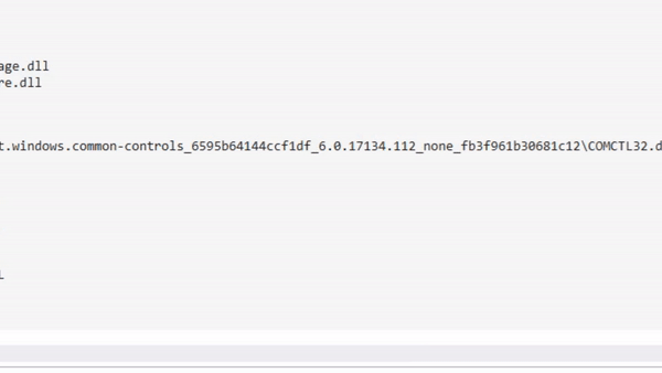 Animação que mostra como usar as teclas de atalho Ctrl+Tab para mover no WinDbg.