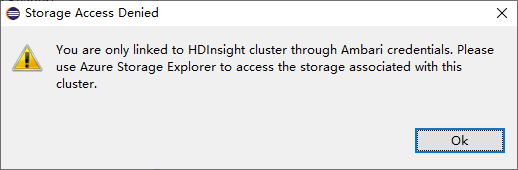 Nekas2 för HDInsight Spark-kluster i Azure Explorer.