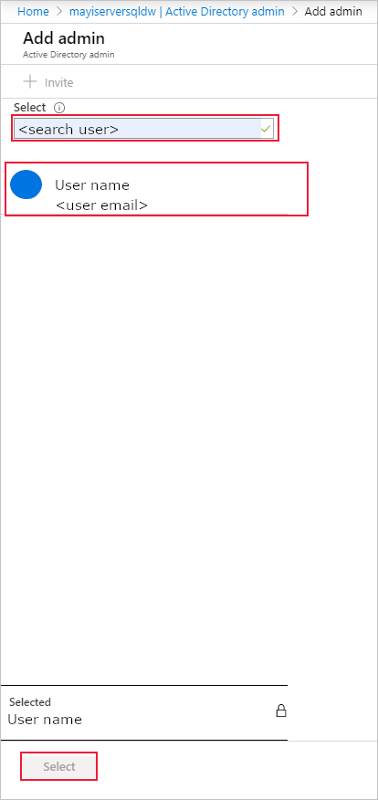 Lägg till služba Active Directory administratör