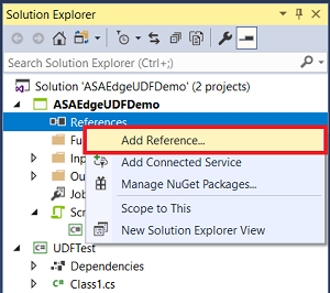 Lägga till en referens till ett C#-projekt i Visual Studio