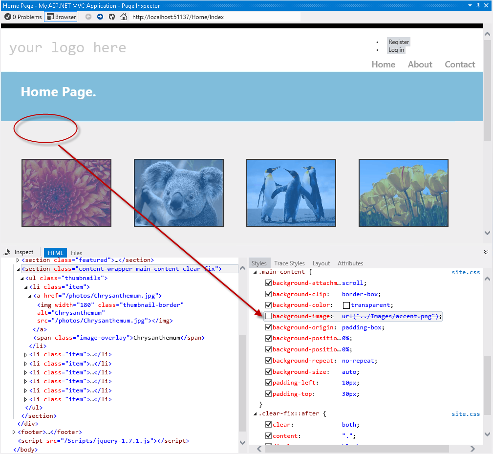 Aktivera och inaktivera CSS-formatmallar