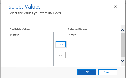 Välj aktiva SharePoint-webbplatser.
