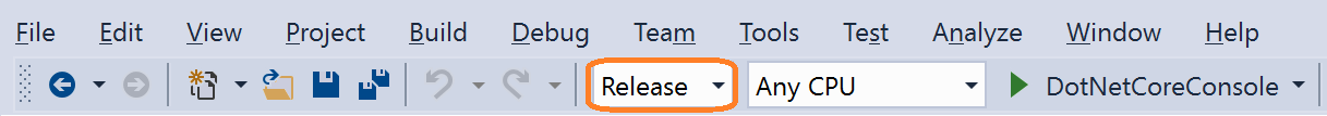 Välj en versionsbuild