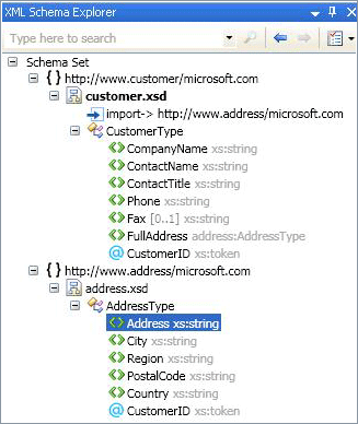 XML-schemautforskaren